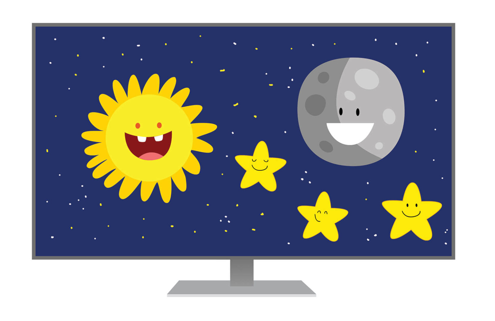sol_luna_estrellas_en_una_smart_tv